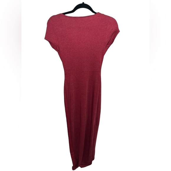 Wine red high low dress size Small - Picture 3 of 9